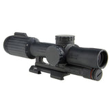 VCOG 1-6x24mm Riflescope - Green Horseshoe Dot-Crosshair .223-77 Grain Ballistic Reticle with QR Mount