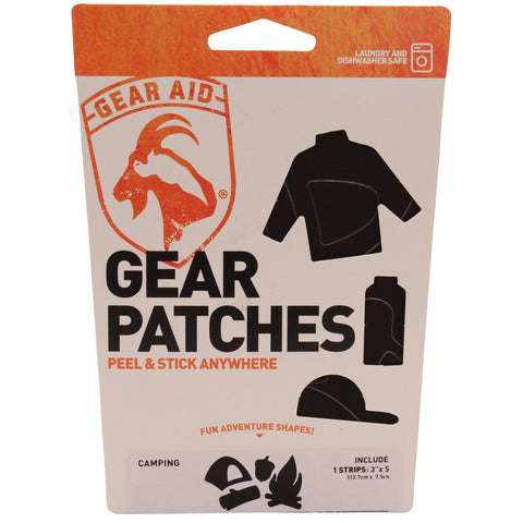 Tenacious Tape Gear Patches - 5", Camping, Black