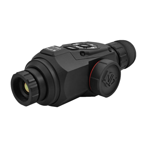 OTS HD Thermal Monocular - 1.25-5x, 19mm 384x288, HD Video Recording, Wi-Fi, GPS, Smooth Zoom, Matte Black