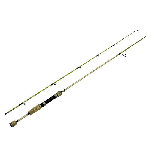 Fish Skins Spinning Rod - 6' Length, 2 Piece Rod, Light Power, Brook Trout Color