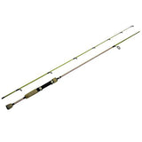 Fish Skins Spinning Rod - 6' Length, 2 Piece Rod, Light Power, Rainbow Trout Color