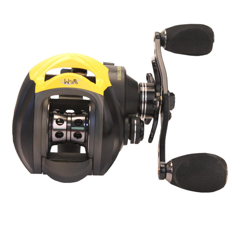 Wright & McGill SR Victory II Casting Reel - Low Profile, 7.0:1 Gear Ratio, 9+1 Bearings, Black, Right Hand