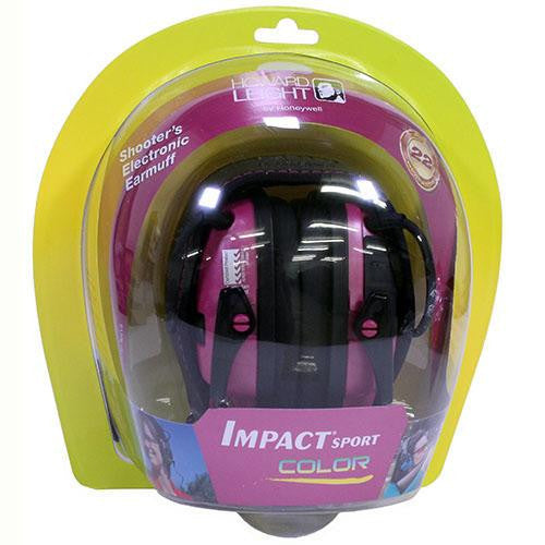 Impact Sport Electronic Earmuff - Pink