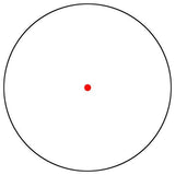 TRS 1x25mm AK Trophy Rifle Sight, 3 MOA Red-Dot Reticle