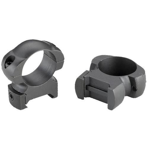 Mount Ring Pair - 30mm Main-Tube, Medium, Matte Black