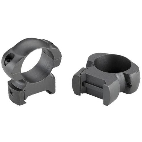 Mount Ring Pair - 1" Main-Tube, Medium, Matte Black