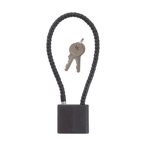 Cable Lock - 9", Black