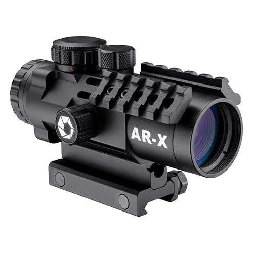 AR-X 3x32mm. Illuminated Red-Green AR-X Mil-Dot, Matte Black