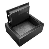 Keypad Safe - Top Open, 031 Cubic Feet, Black