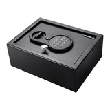 Keypad Safe - Top Open, 031 Cubic Feet, Black