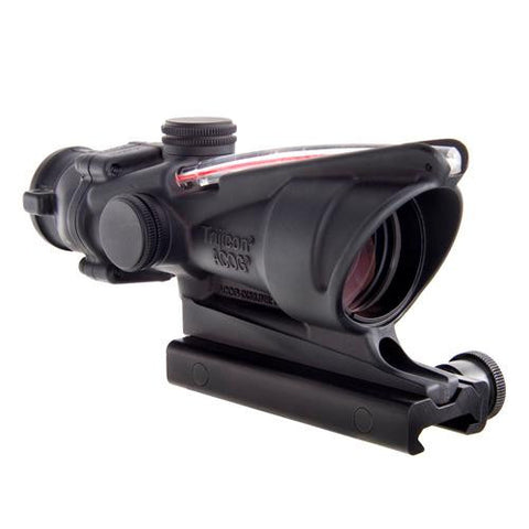 ACOG 4x32 - w-Red Chevron BAC Flat Top