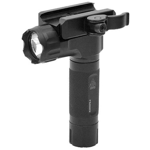 UTG New Gen Compact Grip Light with QD Mount, 400 Lumens, Black