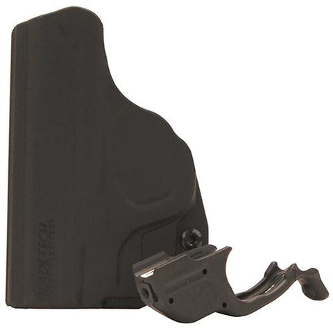 Smith and Wesson - M&P Shield, 9mm-.40 Laserguard, Green with Blade Tech Holster, Clam Package