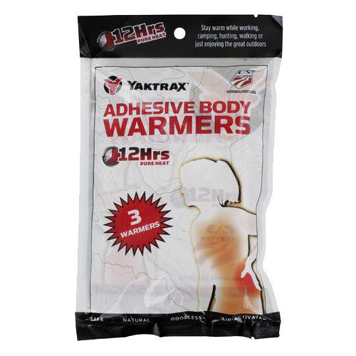 Adhesive Body Warmer, 3 Pack