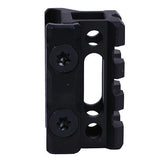 UTG Super Slim Picatinny Riser Mount, 3-4" Height, 3 Slots, Black