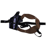 Fast Draw 5 Way Leather Shoulder Holster - Sig Sauer P226, Black, Right Hand