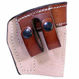 Inner Waistband Leather Holster - Beretta 81-84-87, Brown, Right Hand