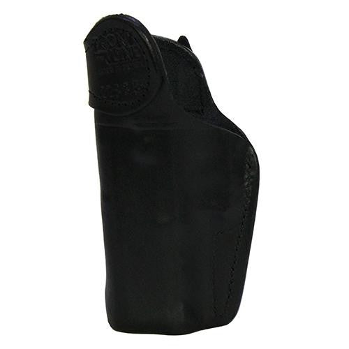 Inner Waistbane Leather Holster with Belt Loops - Taurus 24-7 with 4" Barrel, Black, Right Hand