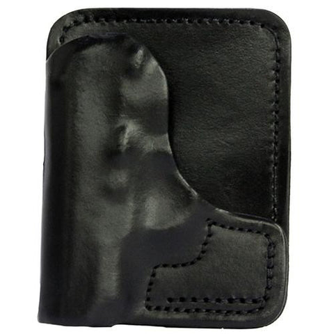 Back Pocket Leather Holster - Colt Mustang, Black, Right Hand