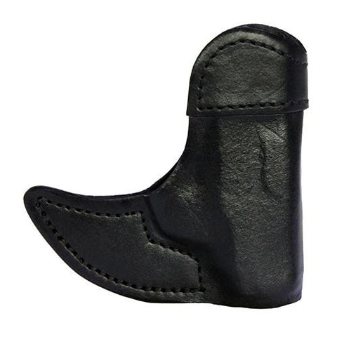 Front Pocket Leather Holster - Ruger LCP, Black, Right Hand