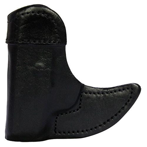 Front Pocket Leather Holster - Ruger LCP, Black, Left Hand