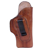 Inner Waistband Leather Holster - CZ 75, Brown, Right Hand