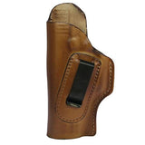 Inner Waistband Leather Holster - Glock 17-22-31, Brown, Right Hand