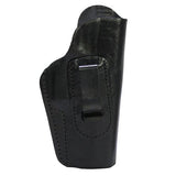 Inner Waistband Leather Holster - Glock 20-21, Black, Right Hand