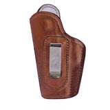 IWB Leather Holster with Teflon Lining - Sig Sauer P250, Brown, Right Hand