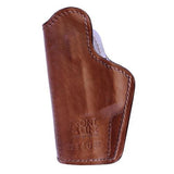 IWB Leather Holster with Teflon Lining - S&W 99, Up to 4"-5" Barrel, Brown, Right Hand