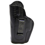 Inner Waistband Leather Holster - Walther PPX, Black, Left Hand