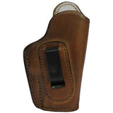 Inner Waistband Leather Holster - Wal;ther PPX Up to 5" Barrel, Brown, Right Hnd