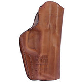 Inner Waistband Leather Holster -  Smith & Wesson M&P with 4 1-4" Barrel, Black, Left Hand