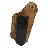 Inner Waistband Tuckable Leather Holster - Beretta PX4  with 4" Barrel, Brown, Right Hand