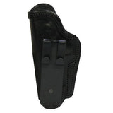 Inner Waistband Tuckable Leather Holster - Glock 20-21, Black, Left Hand