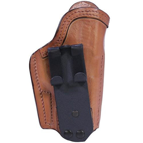 Inner Waistband Tuckable Leather Holster - Sig Sauer P239, Brown, Right Hand