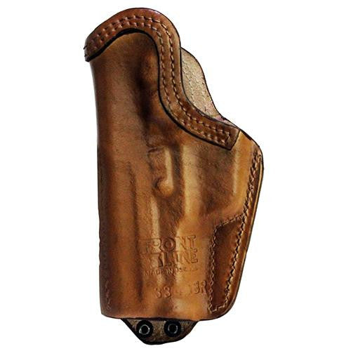 Inner Waistband Tuckable Leather Holster - Sig Sauer P228, Brown, Right Hand