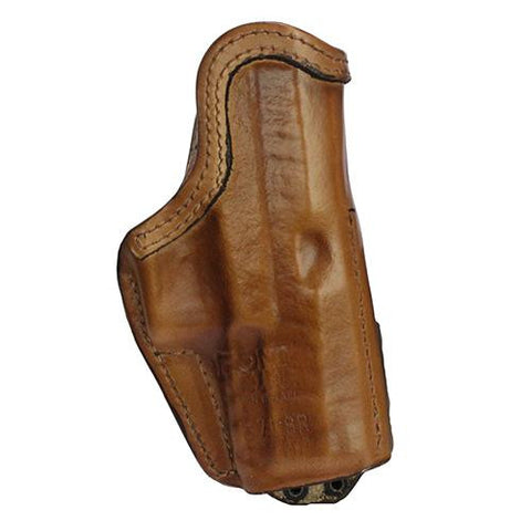 Inner Waistband Tuckable Leather Holster - Walther PPX, Brown, Left Hand