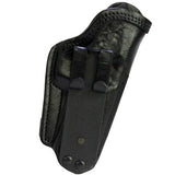 Inner Waistband Leather Holster - Taurus 24-7 with 5 1-4" Barrel. Black, Right Hand