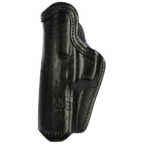 Inner Waistband Leather Holster - Taurus 24-7 with 5 1-4" Barrel. Black, Right Hand