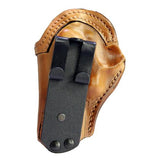 Inner Waistband Tuckable Leather Holster - Sig Sauer P238-P938, Brown, Left Hand