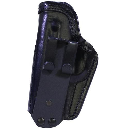 Inner Waistband Tuckable Leather Holster - Caracal, Black, Left Hand