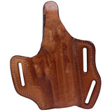 Multi Purpose Pancake Leather Holster - Beretta 8000, Brown Right Hand