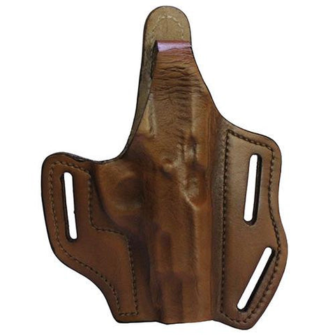 Multi Purpose Pancake Leather Holster - CZ 75, Brown, Right Hand