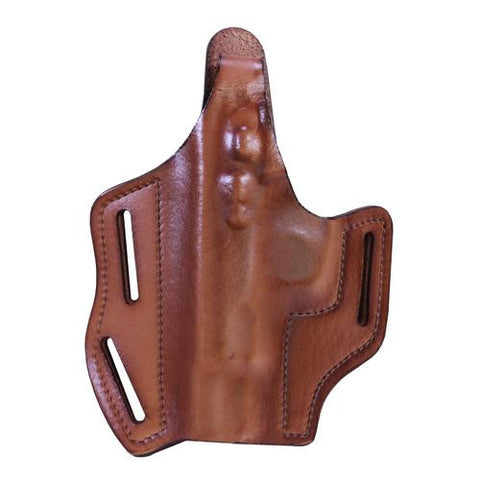 Multi Purpose Pancake Leather Holster - CZ 75, Brown, Left Hand