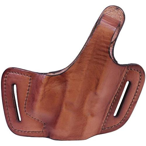 Fast Draw Belt Slide Leather Holster - Glock 17-22-31, Brown, Right Hand