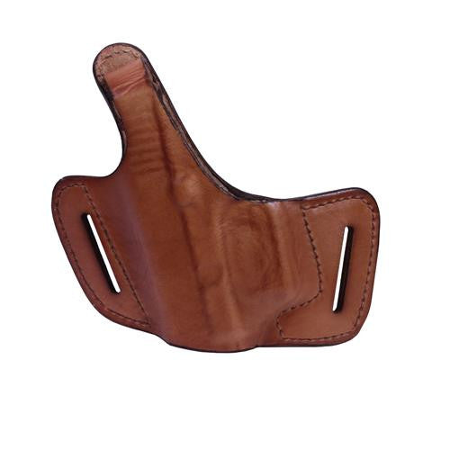 Fast Draw Belt Slide Leather Holster - Glock 17-22-31, Brown, Left Hand