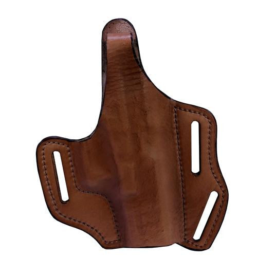 Multi Purpose Pancake Leather Holster - Glock 19-23-32, Brown, Right Hand