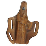 Multi Purpose Pancake Leather Holster - CZ SP01 Shadow, Brown, Right Hand