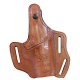 Multi Purpose Pancake Leather Holster - H&K P30, Brown, Left Hand